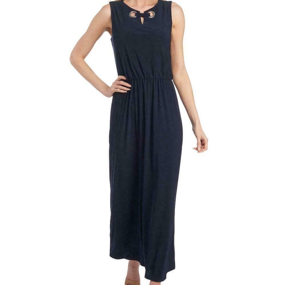 NWT! Anne Klein | Navy Maxi Dress- 14